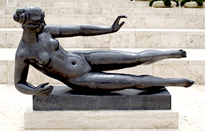 Getty Steps Sculpture